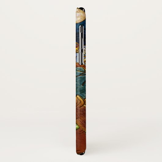 Fall Santa Claus iPhone Case-Mate iPhone Hülle (Hinten/Links)