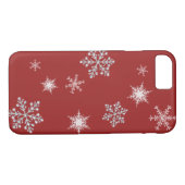 Fall Santa's Red iPhone 7 Case-Mate iPhone Hülle (Rückseite (Horizontal))