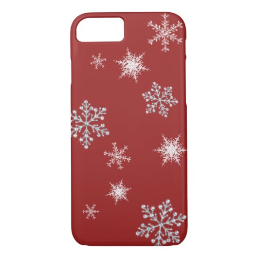 Fall Santa's Red iPhone 7 Case-Mate iPhone Hülle (Rückseite)