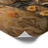 Fall Scarecrows Poster (Ecke)