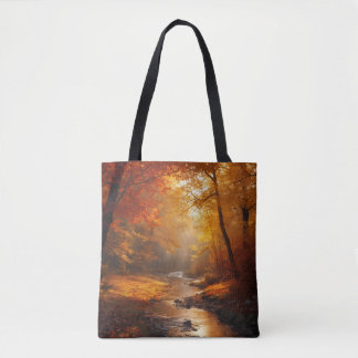 Fall Scene Tote Bag Tasche