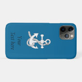 Fall - Schiffsanker v.2 Case-Mate iPhone Hülle (Rückseite (Horizontal))