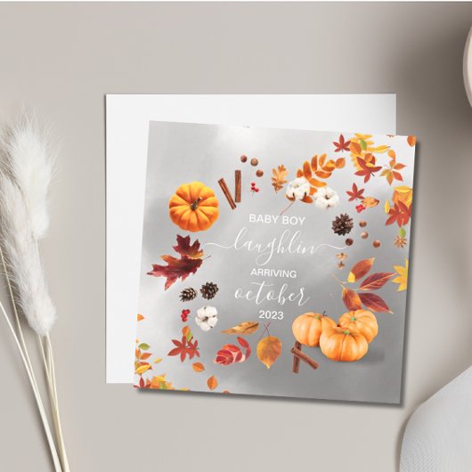 Fall Schwangerschaft Ankündigung