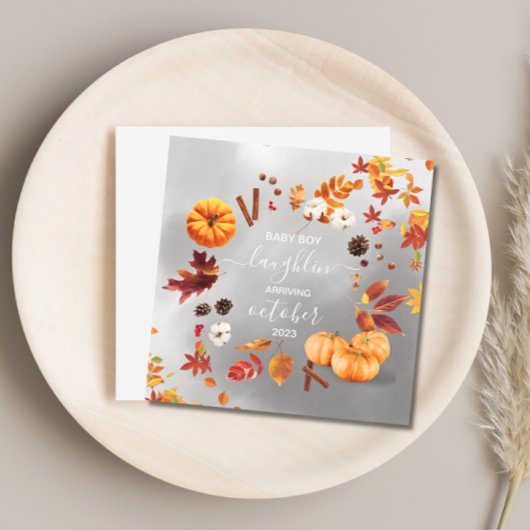 Fall Schwangerschaft Ankündigung