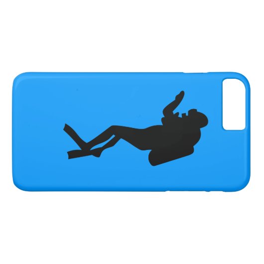 Fall: Scuba Diver Case-Mate iPhone Hülle (Rückseite (Horizontal))