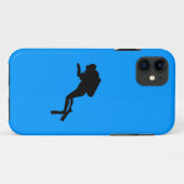 Fall - Scuba Diver Case-Mate iPhone Hülle (Rückseite (Horizontal))