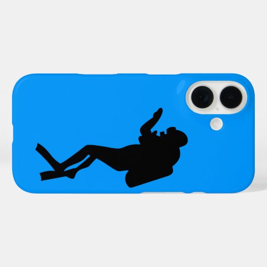Fall: Scuba Diver Case-Mate iPhone Hülle (Rückseite (Horizontal))