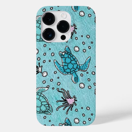 Fall Sea Turtle iPHONE Case-Mate iPhone Hülle (Rückseite)