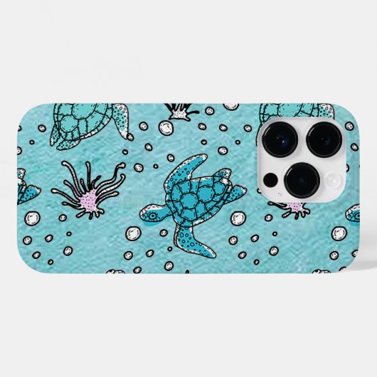 Fall Sea Turtle iPHONE Case-Mate iPhone Hülle (Rückseite (Horizontal))
