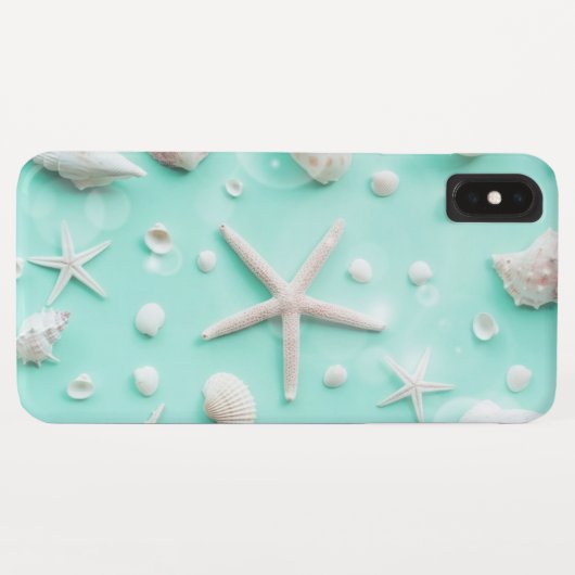 Fall Seashells Case-Mate iPhone Hülle (Rückseite (Horizontal))