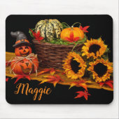 Fall Season Halloween October Mouse Pad Mousepad (Vorne)
