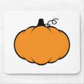 Fall Season Pumpkin Zeichnend Mousepad (Vorne)