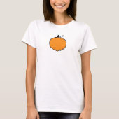 Fall Season Pumpkin Zeichnend T-Shirt (Vorderseite)