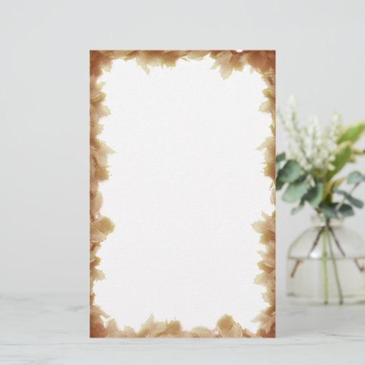 Fall Seasons Best Stationery Template Briefpapier (Stehend Vorderseite)