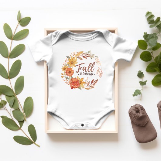 Fall Segen, Fall Vibe Baby Shirt, Erntedank Baby Strampler
