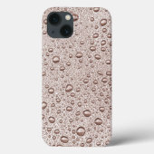 Fall Sepia Wassertropfen Case-Mate iPhone Case-Mate iPhone Hülle (Rückseite)