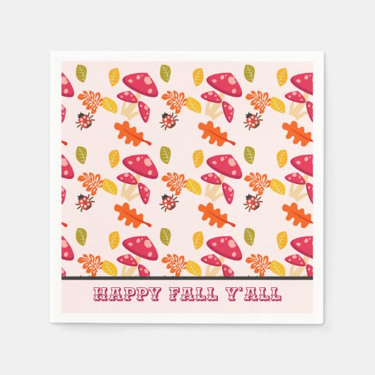 Fall Serviette (Vorderseite)