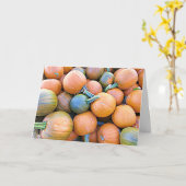 Fall-Sesseln fallen Pumpkins Display-Karte Karte (Gelbe Blume)