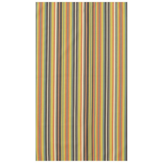 Fall Shades Streifen Tischdecke (Vorderseite)