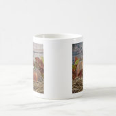 Fall Sheltie Puppy Kaffeetasse (Mittel)