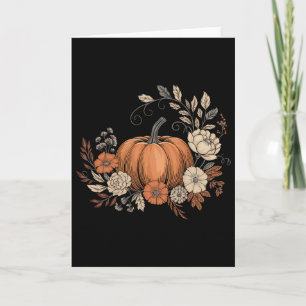 Fall Shirt Frauen Vintag Pumpkin Herbst Grafik Karte
