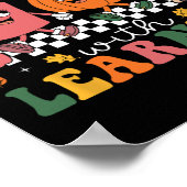 Fall-Shirts für Lehrer Kinder fallen in Liebe mit Poster (Ecke)