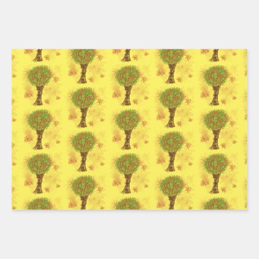 Fall Sie alle Wrapper Geschenkpapier Set (Vorderseite)