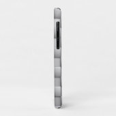 Fall Silver Schachbretts Case-Mate iPhone Hülle (Hinten/Links)