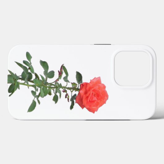 Fall: Single Rosa Rose Case-Mate iPhone Hülle (Rückseite (Horizontal))