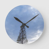 FALL SKY RUNDE WANDUHR (Vorderseite)