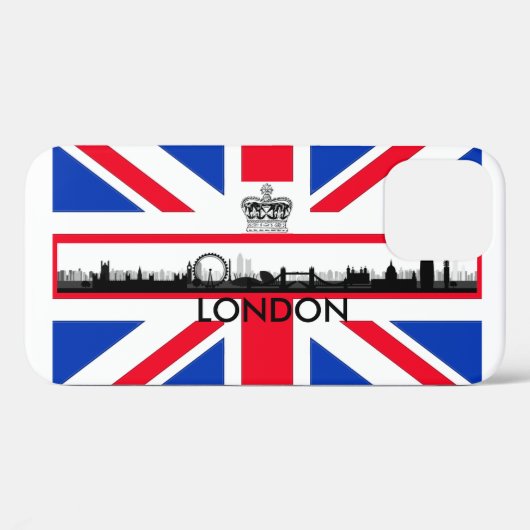 Fall Skyline Union Jack Flag iPhone 6 Plus Case-Mate iPhone Hülle (Rückseite (Horizontal))