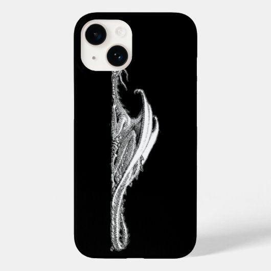 Fall "Sleepiing Dragon iPhone 7" Case-Mate iPhone Hülle (Rückseite)