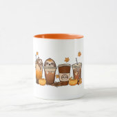 Fall Sloth Coffee Tasse (Zentrum)