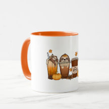 Fall Sloth Coffee Tasse
