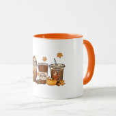 Fall Sloth Coffee Tasse (VorderseiteRechts)