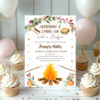 Fall S'mores Campfire Pumpkin Baby Dusche