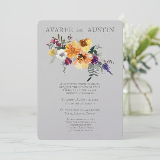 Fall Sonnenblumen (Stehend Vorderseite)