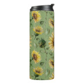 Fall Sonnenblumen Thermosbecher (Nach links gedreht)