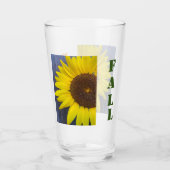FALL Sonnenblumenglas Glas (Vorderseite)