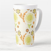 Fall Sonnenschein Bäume Blätter Acorn Saison Milchtasse (Rechte Ecke)