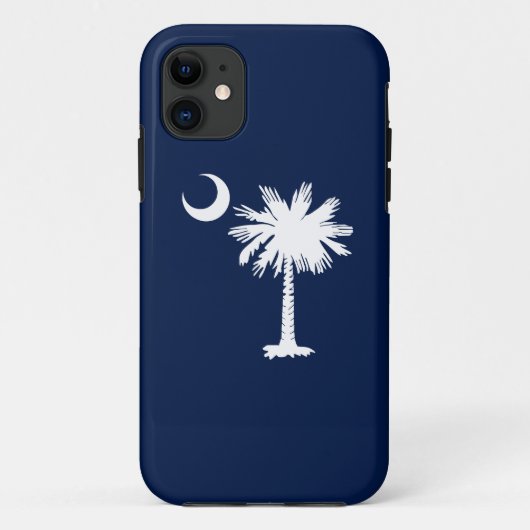 Fall South Carolina Flag iPhone Case-Mate iPhone Hülle (Rückseite)