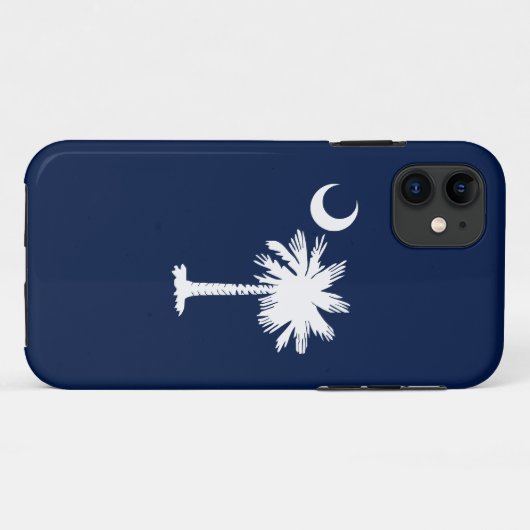 Fall South Carolina Flag iPhone Case-Mate iPhone Hülle (Rückseite (Horizontal))
