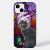 Fall "Space-Cat Cosmo Case-Mate iPhone" iPhone Hülle (Rückseite)
