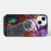 Fall "Space-Cat Cosmo Case-Mate iPhone" iPhone Hülle (Rückseite (Horizontal))