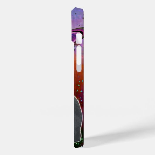 Fall "Space-Cat Cosmo Case-Mate iPhone" iPhone Hülle (Rückseite / Links)