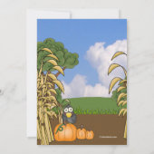 Fall-Spaß-Einladung Einladung (Rückseite)