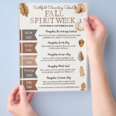FALL SPIRIT WOCHE FLYER (Hand)