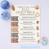 FALL SPIRIT WOCHE FLYER (Einzeln)
