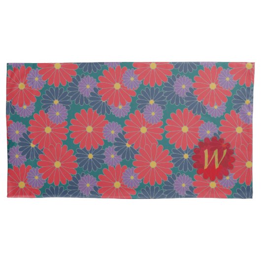 Fall Splashy Fall Floral Pillow Fall Kissenbezug (Vorderseite)