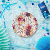 Fall Splendor Bloral Baby Shooting Paper Teller (Party)